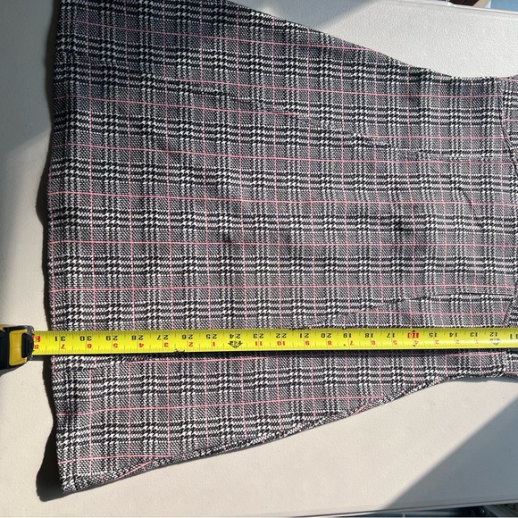 Topshop Knit Minidress Plaid - Picture 4 of 5